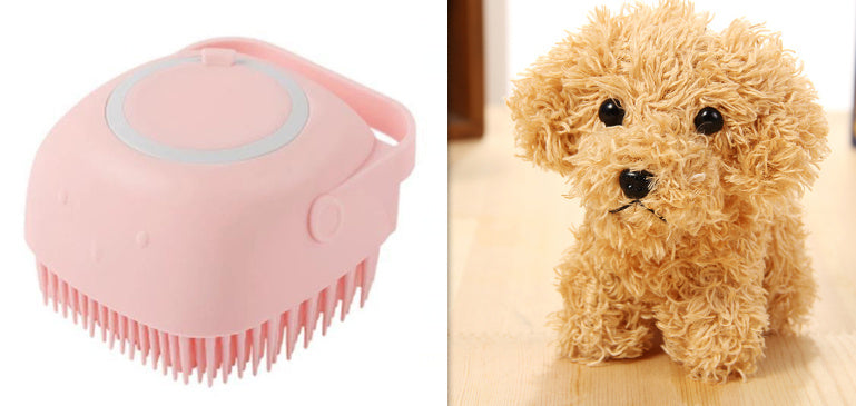 Pet Products Amazon Hot Silicone Dog Bath Brush - Pawsentialshub