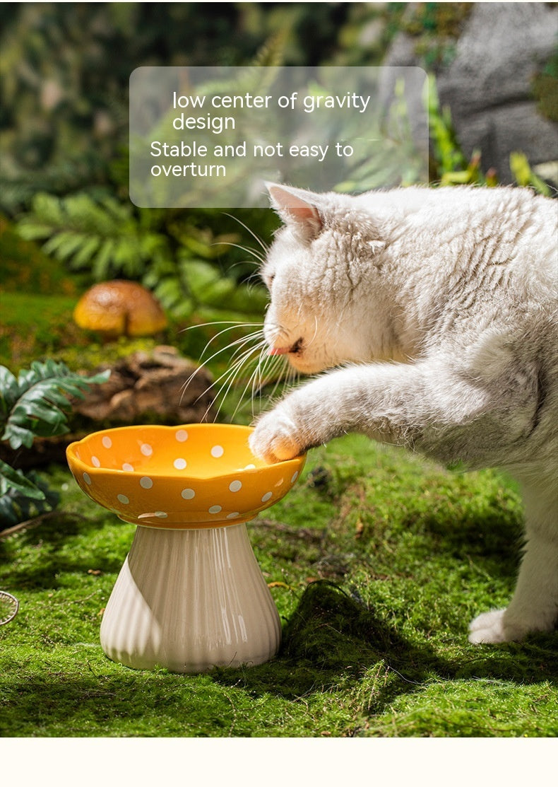 High Foot Protection Anti Roll Pet Products Cat Bowls - Pawsentialshub