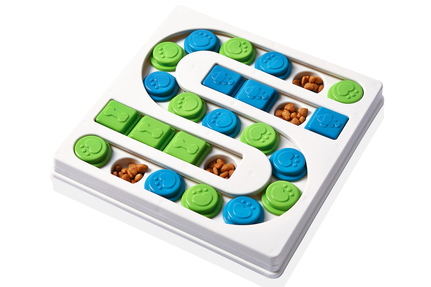 S-shaped Square Pet Puzzle Toy Dog Snacks Pawsentialshub
