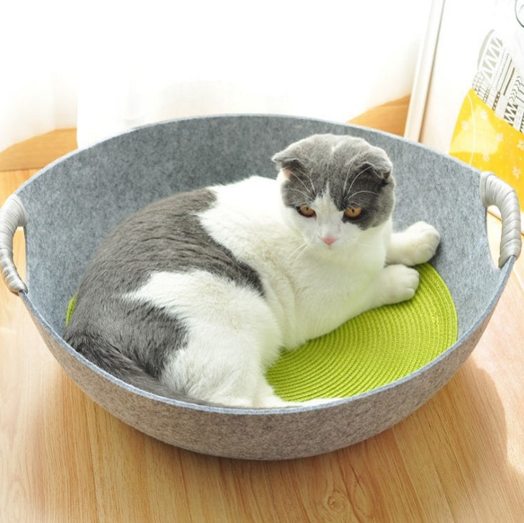 Pet Perch Cat Scratcher Bed House - Pawsentialshub