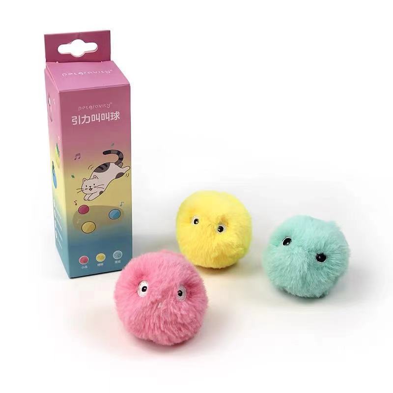 Gravity Called The Ball Mint Kitten Self-hey Toy Pawsentianshub