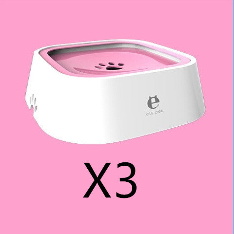 1.5L Cat Dog Water Bowl Carried Floating Bowl Anti-Overflow Slow Water Feeder Dispenser Pet Fountain ABS&PP Dog Supplies - Pawsentialshub