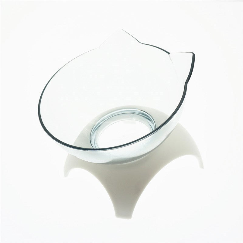 Cat Double Bowl Cat Food Bowl Protects Cervical Vertebra - Pawsentialshub