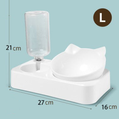 Pet bowl to protect cervical vertebrae pet supplies - Pawsentialshub