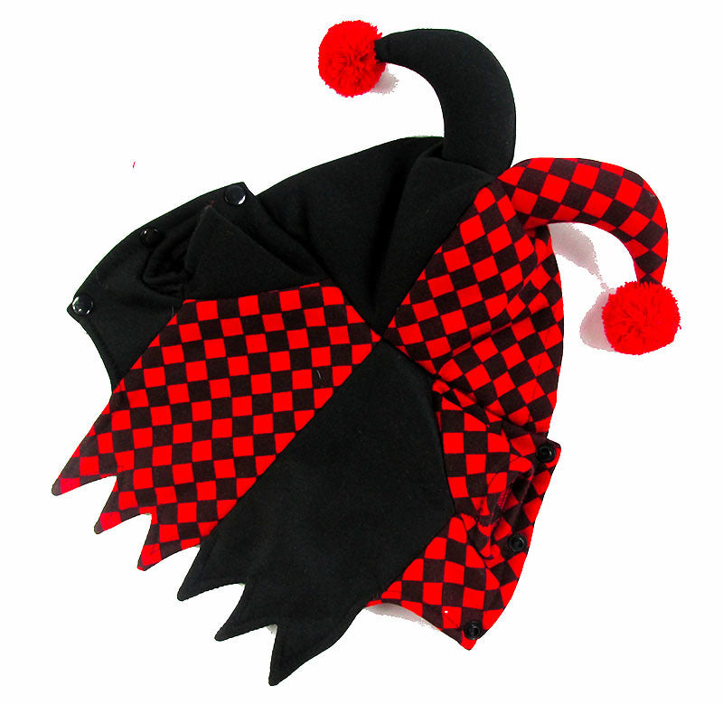 Halloween Funny Clown Pet Dog Cat Costume Pawsentialshub