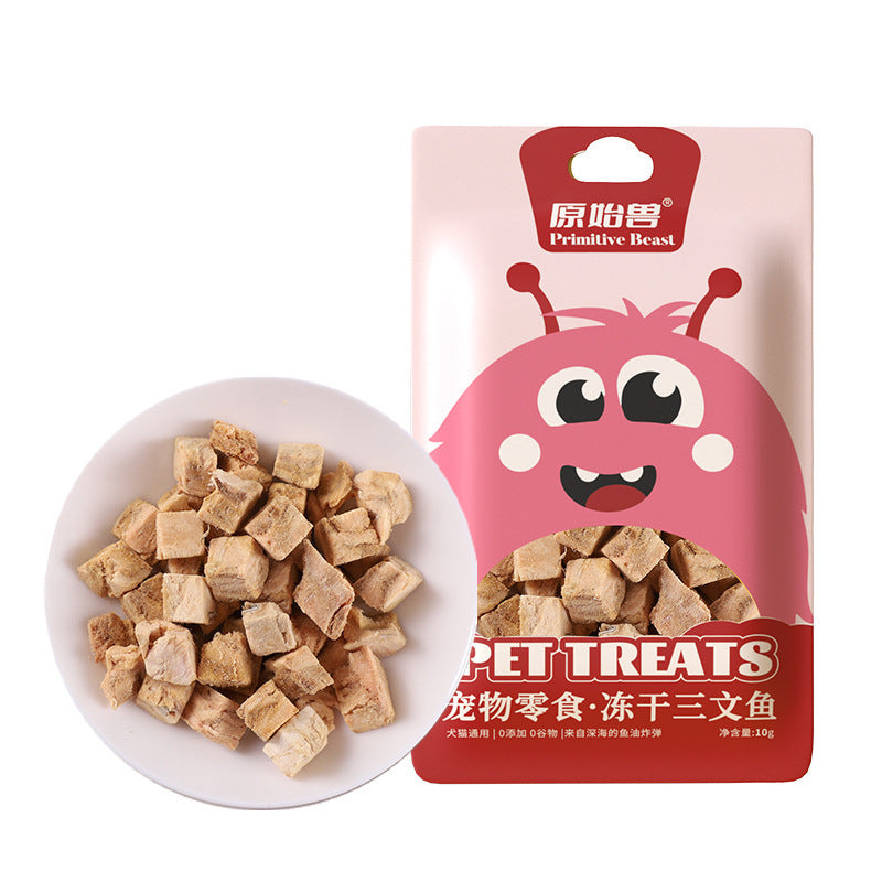 Pet Freeze-dried Snacks Egg Yolk Chicken Grains Dog Cat Snacks Pawsentialshub