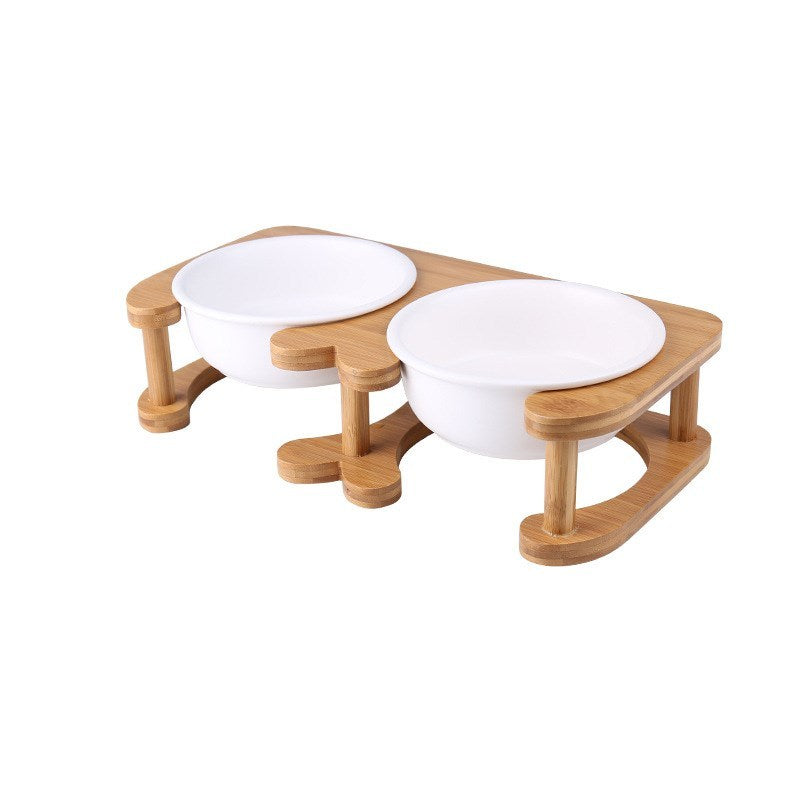 Ceramic cat bowl cat food bowl cat food - Pawsentialshub