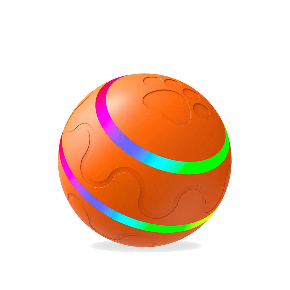 Pet New Cat Wicked Ball Toy Intelligent Ball USB Cat Toys Self Rotating Ball Automatic Rotation Ball - Pawsentialshub