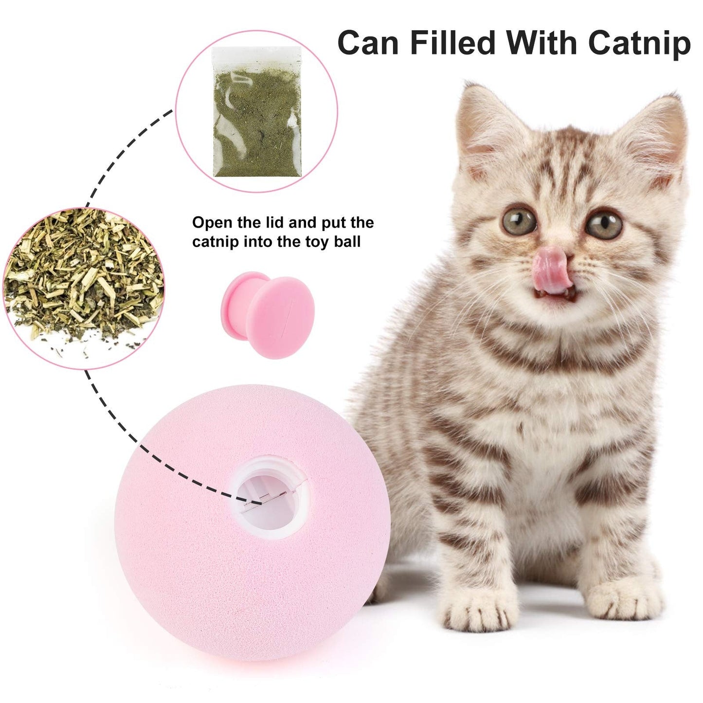 Gravity Called The Ball Mint Kitten Self-hey Toy Pawsentianshub