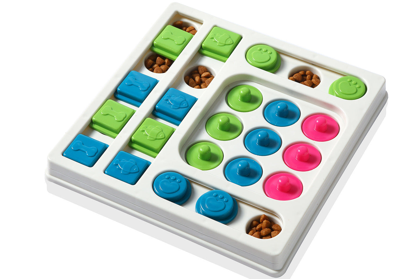 S-shaped Square Pet Puzzle Toy Dog Snacks Pawsentialshub