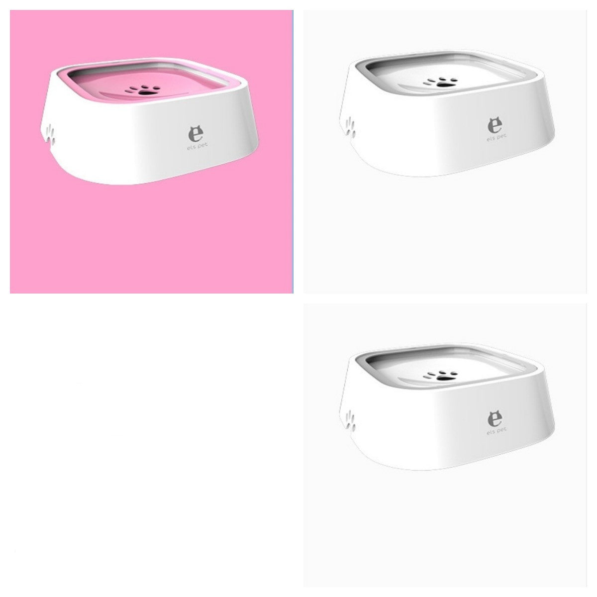 1.5L Cat Dog Water Bowl Carried Floating Bowl Anti-Overflow Slow Water Feeder Dispenser Pet Fountain ABS&PP Dog Supplies - Pawsentialshub