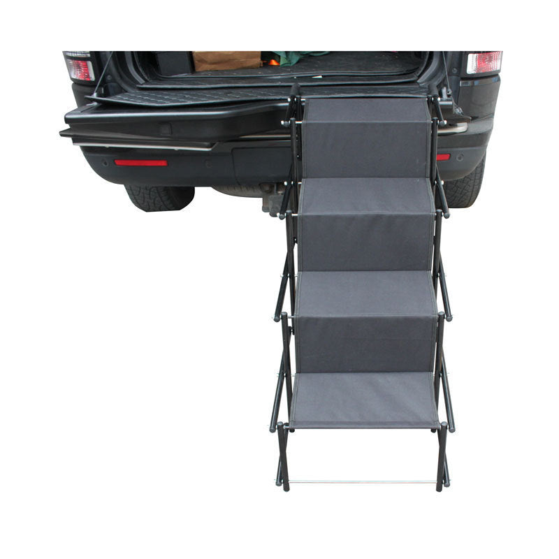 Pet Outdoor Products Car Folding Ladder Stair Steps - Pawsentialshub