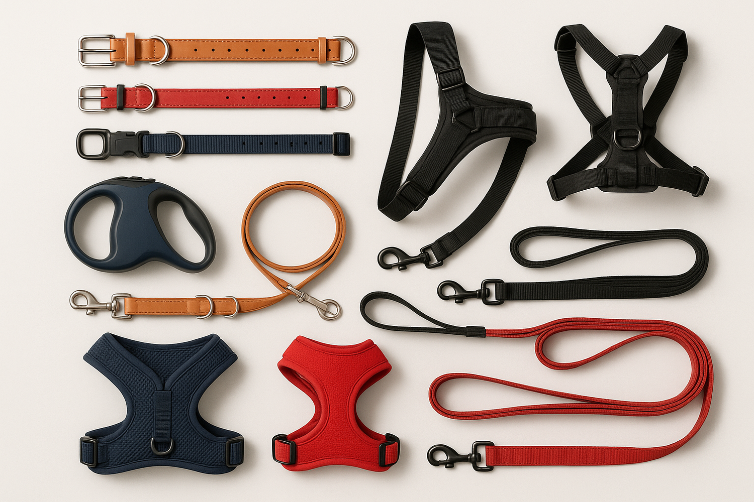 leashes-collars-Harness Pawsentialshub