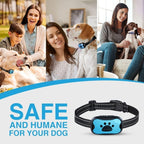 Anti Bark Collar Stop Dog Barking Sound Vibration S-M-L Adjustable Rechargeable Pawsentialshub
