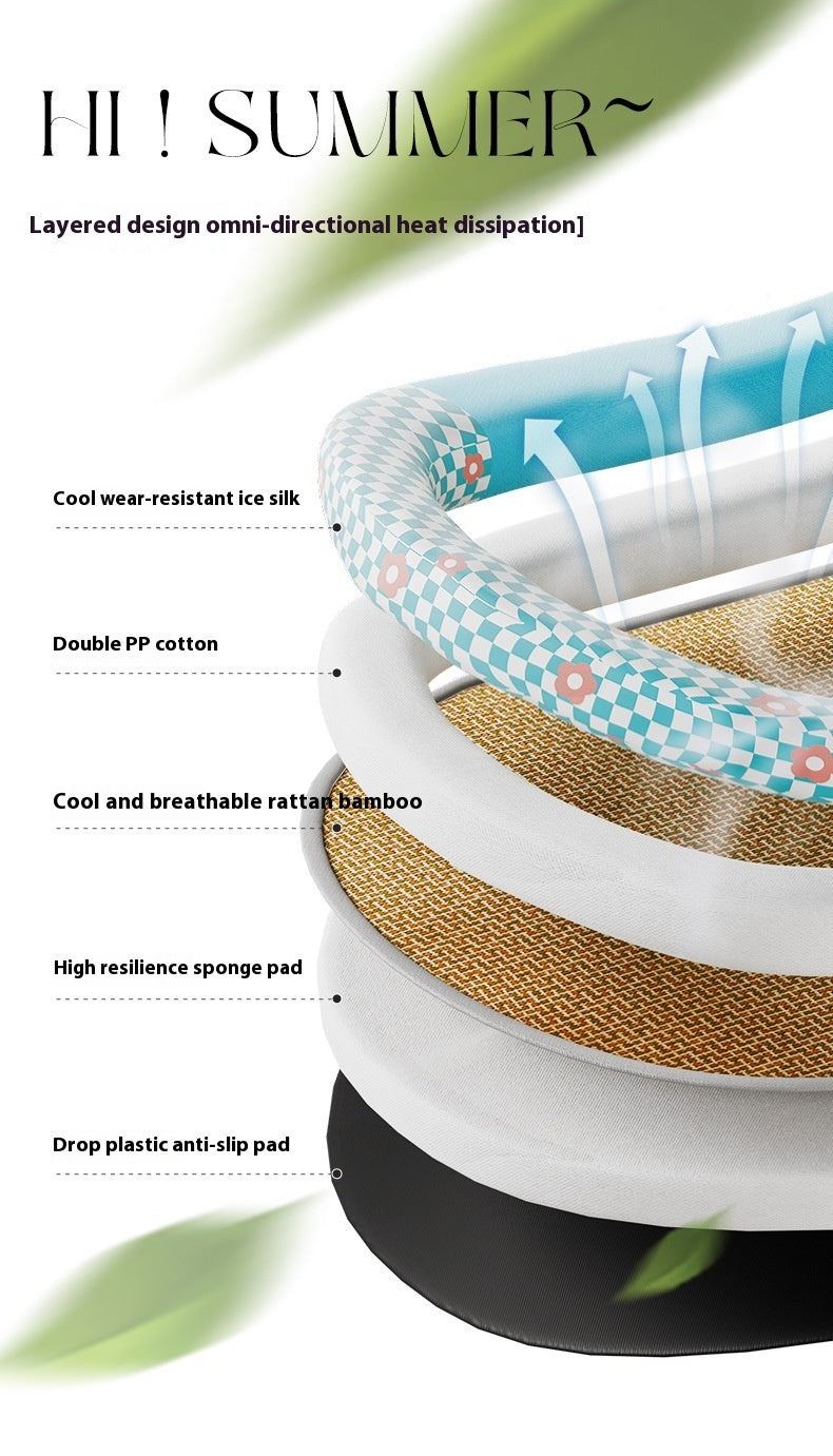 Pet Mat Cooling Pet Pad Oval Runway Nest - Pawsentialshub
