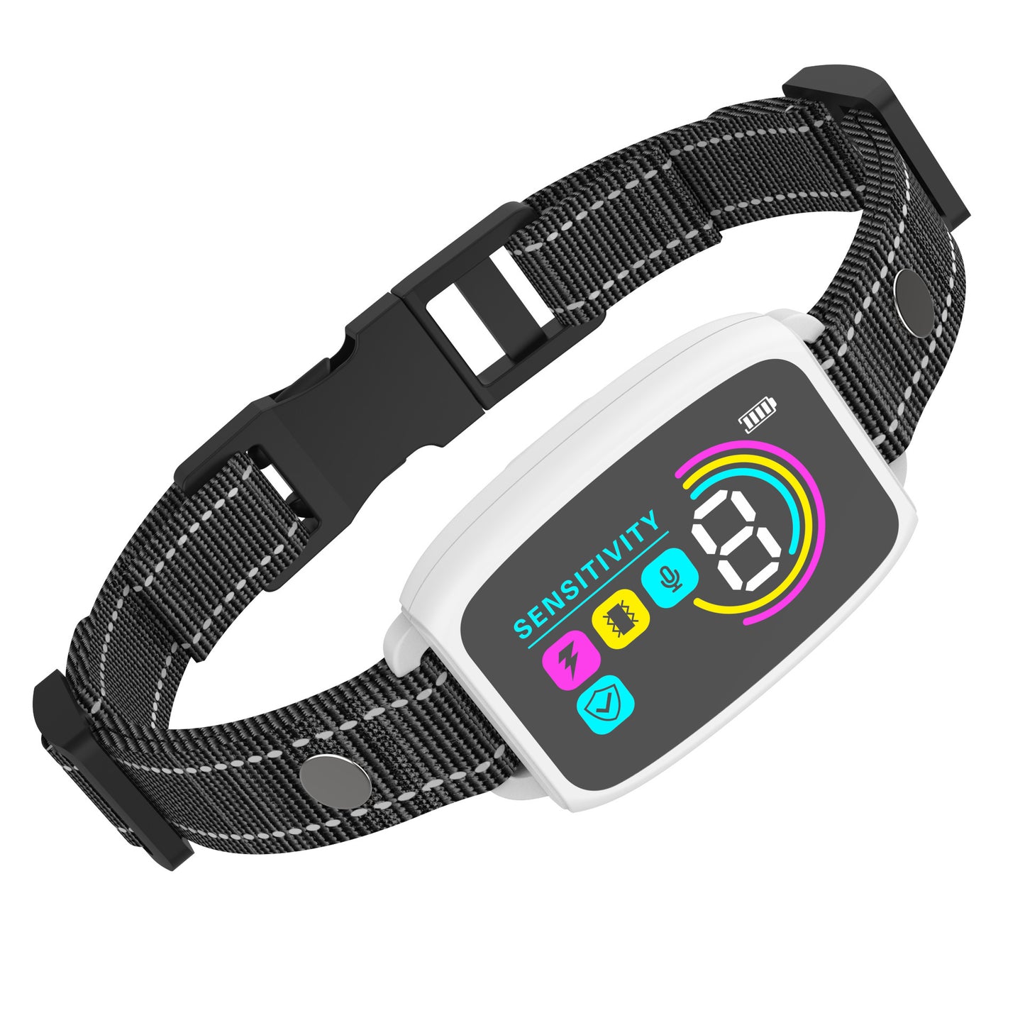 Smart Automatic Anti Barking Dog Collar Rechargeable Bark Stopper Stop Barking HD Digital Display IP67 Waterproof Collar For Dogs Pet Products - Pawsentialshub