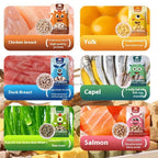 Pet Freeze-dried Snacks Egg Yolk Chicken Grains Dog Cat Snacks Pawsentialshub