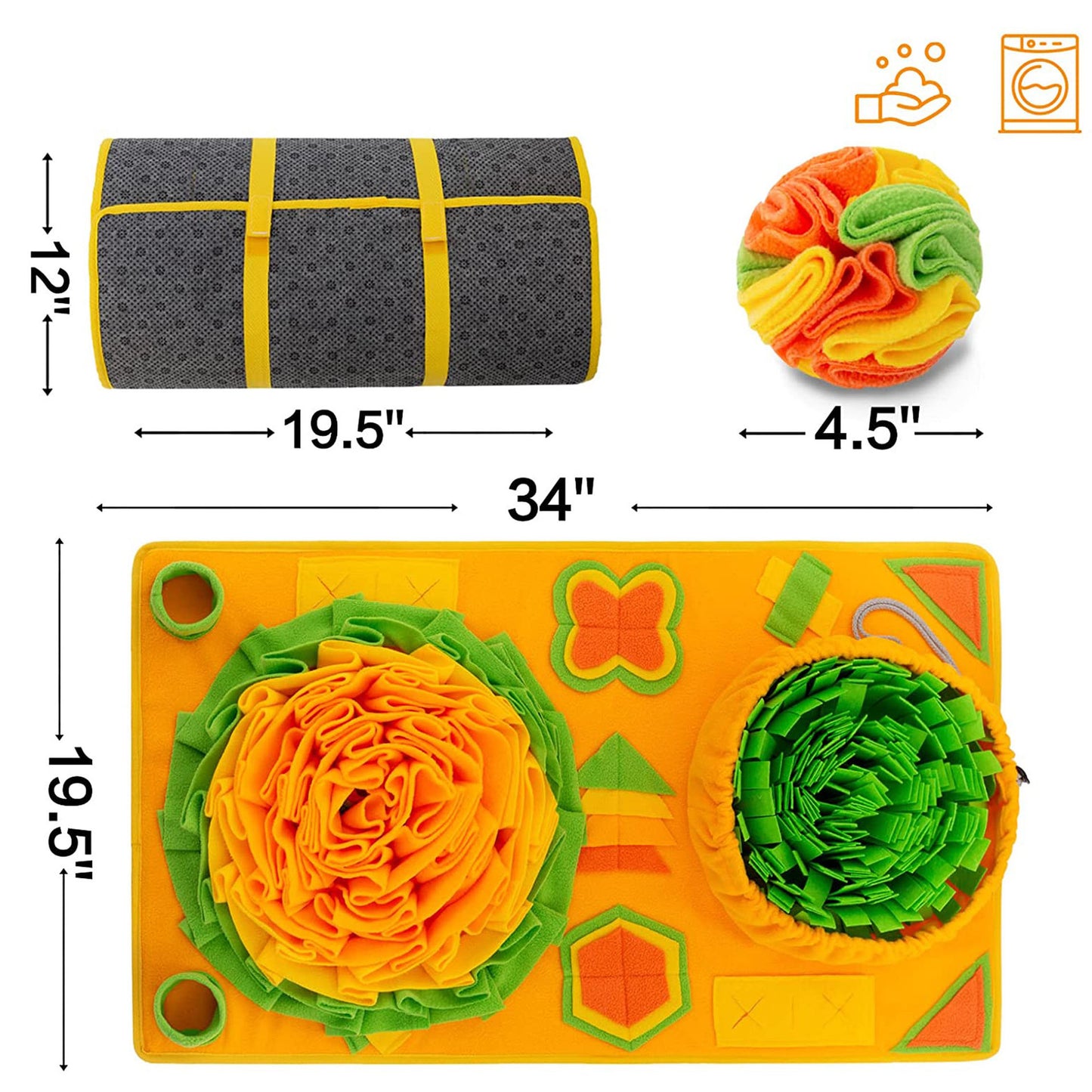 Pet Products Sniffing Pad Puzzle Interaction - Pawsentialshub