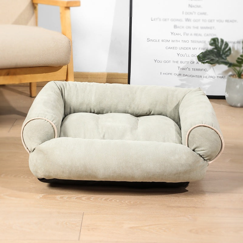 Dog Sofa Bed Sleeping Bag Kennel Cat Puppy Sofa Bed Pet House Winter Warm Beds Cushion - Pawsentialshub