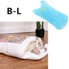 Cat Litter Winter Warm Cat Closed Removable And Washable Quilt Pawsentianshub