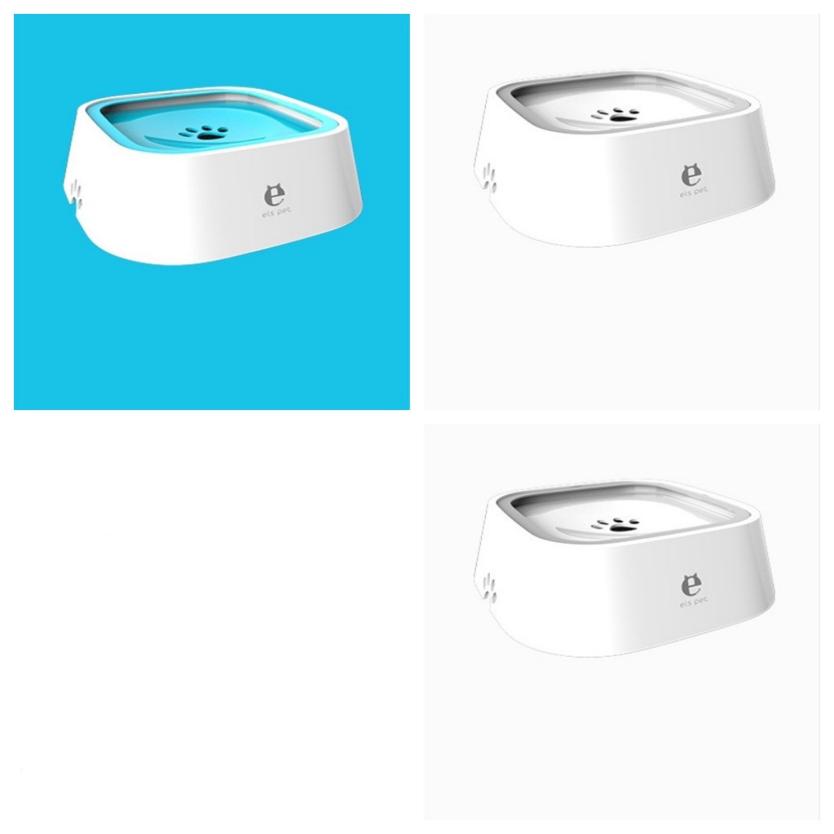 1.5L Cat Dog Water Bowl Carried Floating Bowl Anti-Overflow Slow Water Feeder Dispenser Pet Fountain ABS&PP Dog Supplies - Pawsentialshub