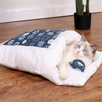 Cat Litter Winter Warm Cat Closed Removable And Washable Quilt Pawsentianshub