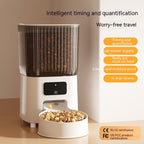 Automatic Pet Feeder Cat Intelligent Remote Control Cat Food Dog Food Timing Quantitative Video Monitoring Pet Feeding Machine - Pawsentialshub