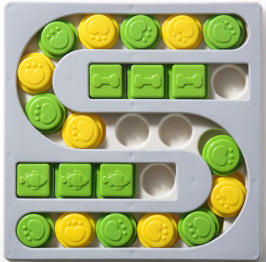 S-shaped Square Pet Puzzle Toy Dog Snacks Pawsentialshub