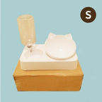 Pet bowl to protect cervical vertebrae pet supplies - Pawsentialshub