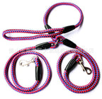 Ultimate Dual-Handle Dog Walking Leash - Premium Quality, Reflective Rope For Optimal Safety-2