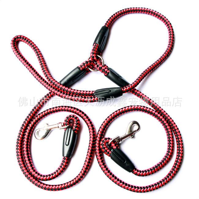 Ultimate Dual-Handle Dog Walking Leash - Premium Quality, Reflective Rope For Optimal Safety-5