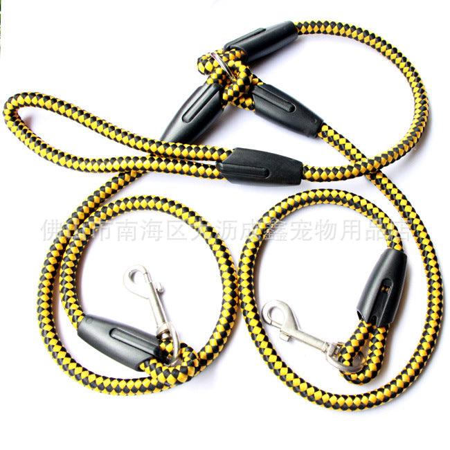 Ultimate Dual-Handle Dog Walking Leash - Premium Quality, Reflective Rope For Optimal Safety-1