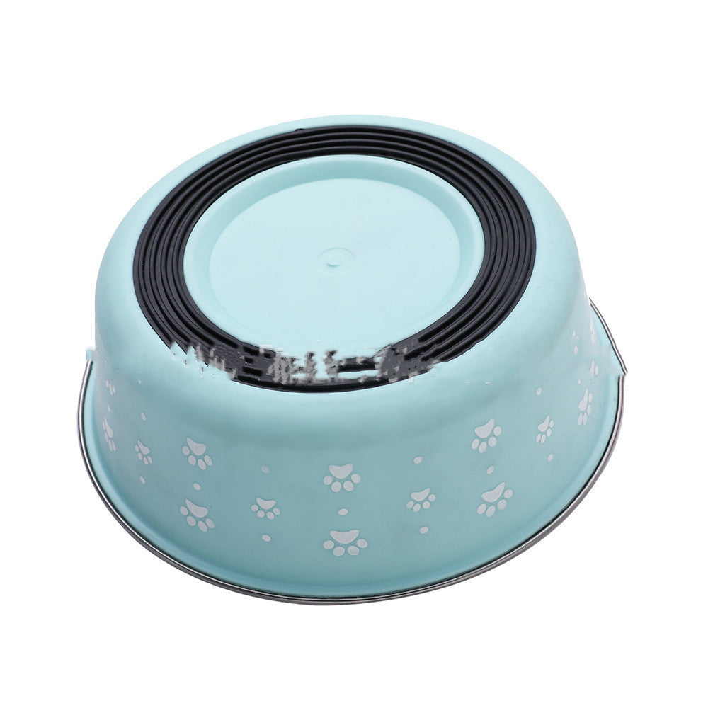 Pet Supplies Pet Stainless Steel Food Bowl - Pawsentialshub
