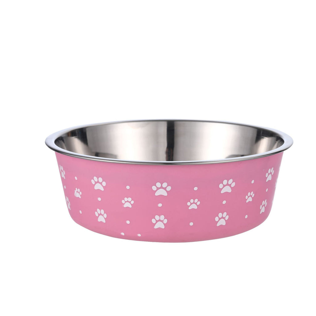 Pet Supplies Pet Stainless Steel Food Bowl - Pawsentialshub