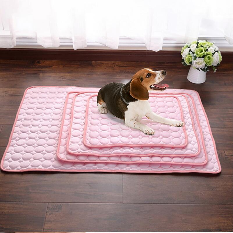 Pet Dog Cat Ice Silk Cold Nest Pad For Cooling In Summer - Pawsentialshub