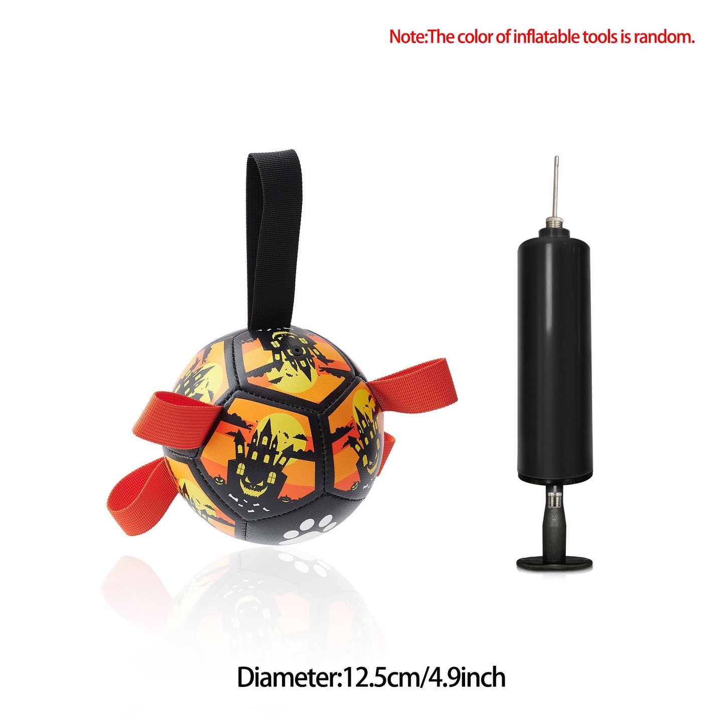 Interactive Dog Football Toy Soccer Ball Inflated Training Toy For Dogs Outdoor Border Collie Balls For Large Dogs Pet Supplies Pawsentianshub