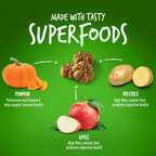 Fruitables Pumpkin & Apple Mix Dog Treats (8x7 Oz)-1