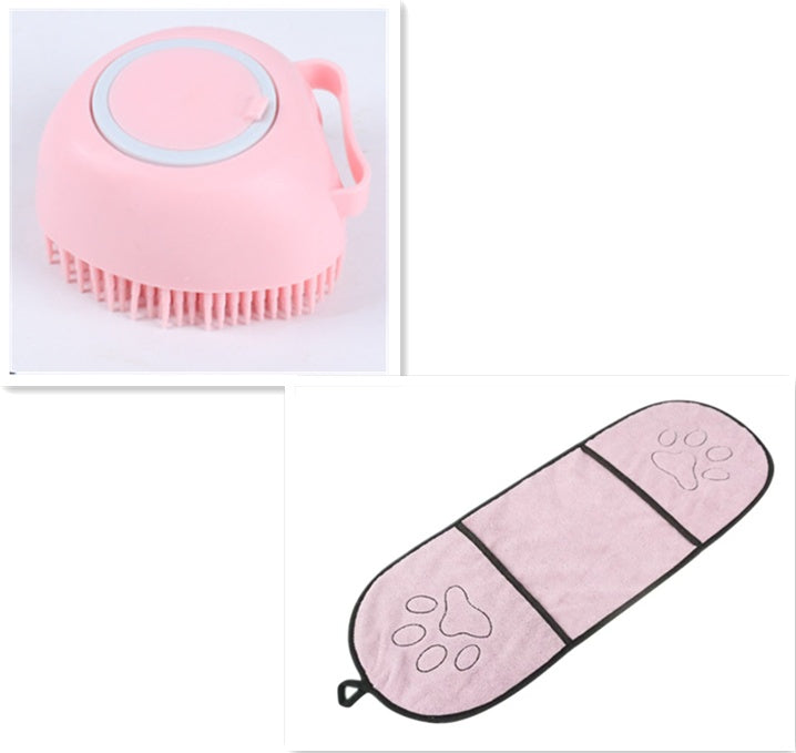 Pet Products Amazon Hot Silicone Dog Bath Brush - Pawsentialshub