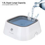 1.5L Cat Dog Water Bowl Carried Floating Bowl Anti-Overflow Slow Water Feeder Dispenser Pet Fountain ABS&PP Dog Supplies - Pawsentialshub
