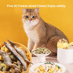 Pet Freeze-dried Snacks Egg Yolk Chicken Grains Dog Cat Snacks Pawsentialshub