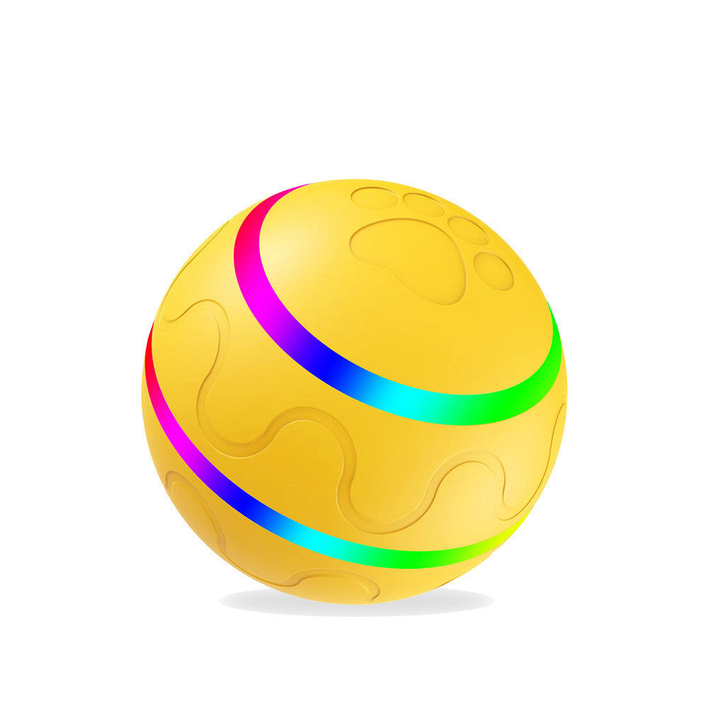 Pet New Cat Wicked Ball Toy Intelligent Ball USB Cat Toys Self Rotating Ball Automatic Rotation Ball - Pawsentialshub