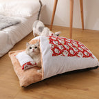 Cat Litter Winter Warm Cat Closed Removable And Washable Quilt Pawsentianshub
