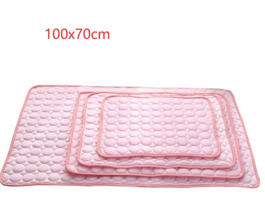 Pet Dog Cat Ice Silk Cold Nest Pad For Cooling In Summer - Pawsentialshub