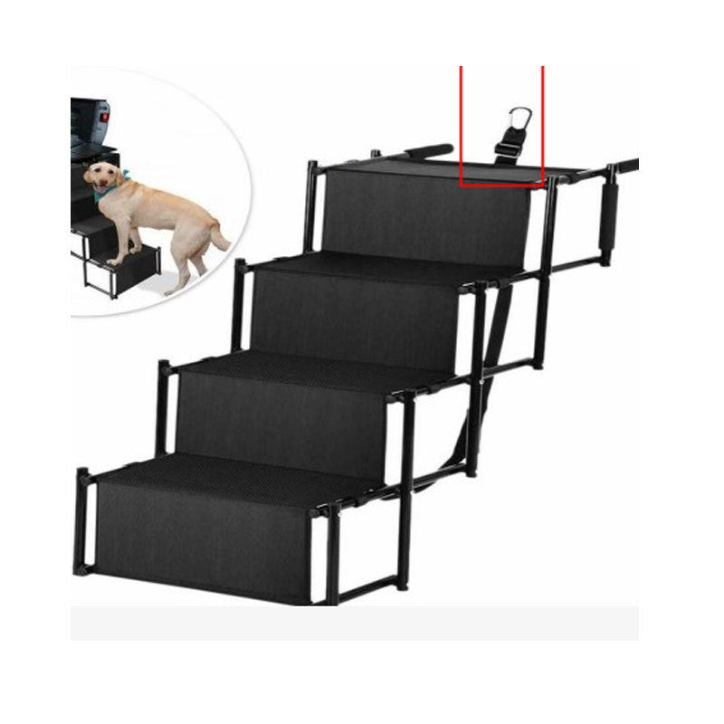 Pet Outdoor Products Car Folding Ladder Stair Steps - Pawsentialshub