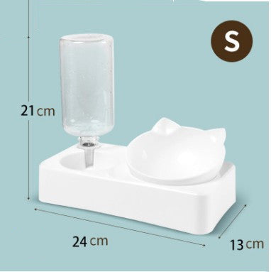 Pet bowl to protect cervical vertebrae pet supplies - Pawsentialshub