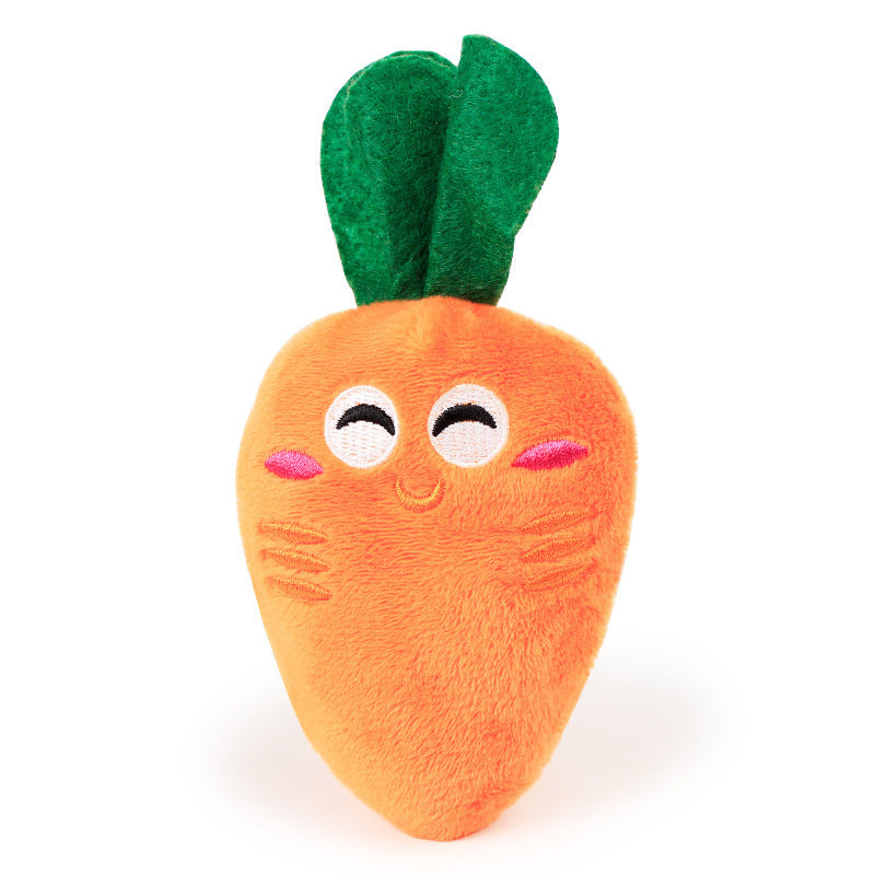 Pet Dog Toys Carrot Plush Toy Vegetable Chew Toy For Dogs Snuffle Mat For Dogs Cats Durable Chew Puppy Toy Dogs Accessories - Pawsentialshub