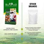 Dog Calcium Bones Wrapped Chicken & Rawhide Free Chew Treats Pet Healthy Dried Snacks Grain Free Organic Meat Chews For Training Small Large Dogs Pawsentialshub