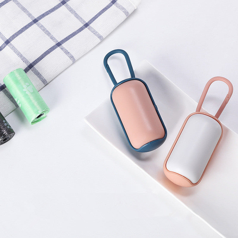 Portable Cats Dogs Garbage Bag Holder Pet Poop Bags Carrier Dispenser - Pawsentialshub