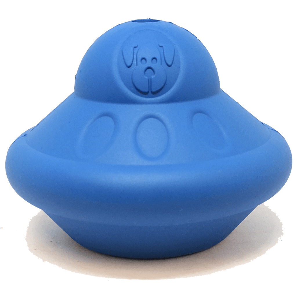 Ultra-Durable Flying Saucer Chew Toy & Treat Dispenser for Dogs-3