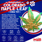 MKB Colorado Maple Leaf Durable Chew Toy for Aggressive Dogs-3